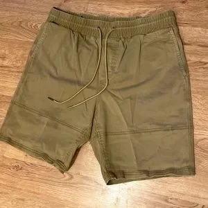 Empyre Shorts Empyre Mens Khaki Drawstring Shorts Poshmark